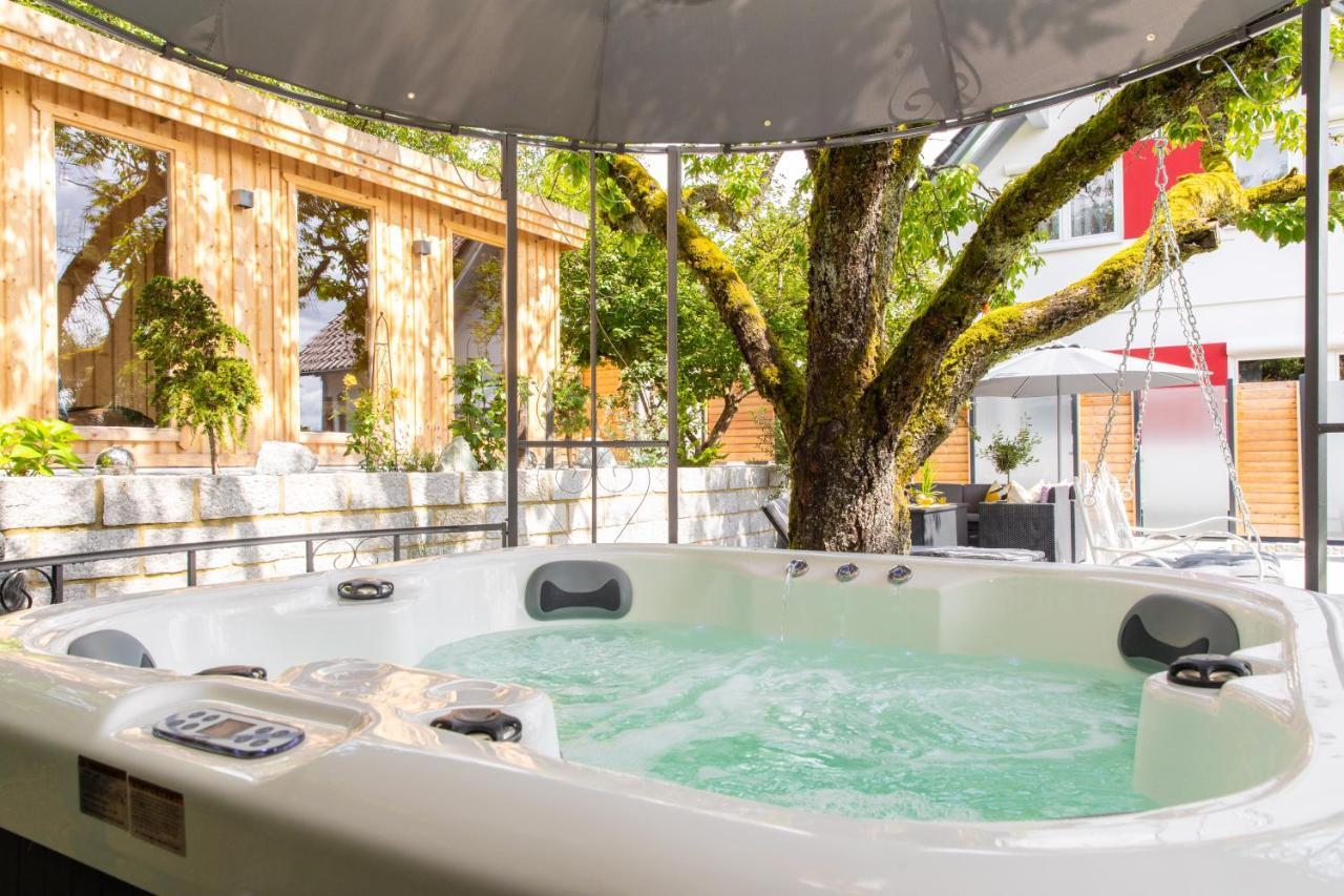 Chalet Vitaspa - Whirlpool & Sauna Privatspa Pegnitz Exterior foto